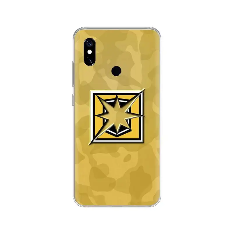 Rainbow six R6 game LOGO Luxury Unique Design Phone Cover For Xiaomi Mi 8 9 SE T A2 MAX3 Redmi 4X 5 PLUS 5A 6A 7 7A K20 K30 PRO | Мобильные