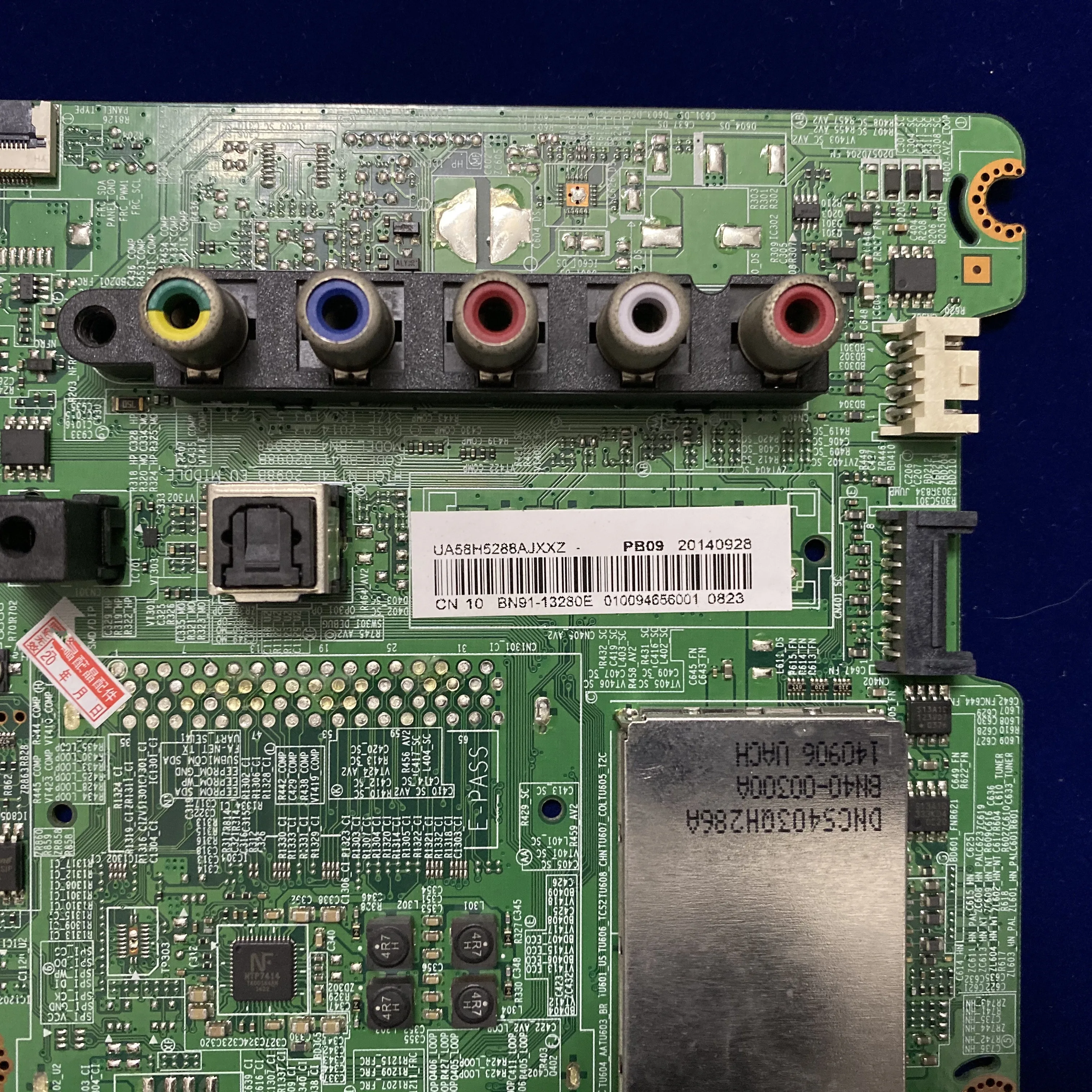 1 шт./Лот хорошее качество для материнской платы samsung UA58H5288AJXXZ задний экран | Лампы