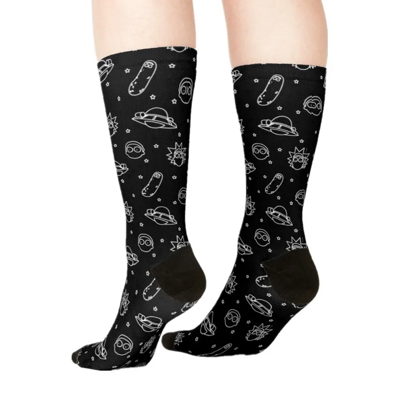 

2021 Women's socks kawaii color Pretty sunrise Printed Socks Woman harajuku Happy Funny Novelty cute girl gift Socks for women