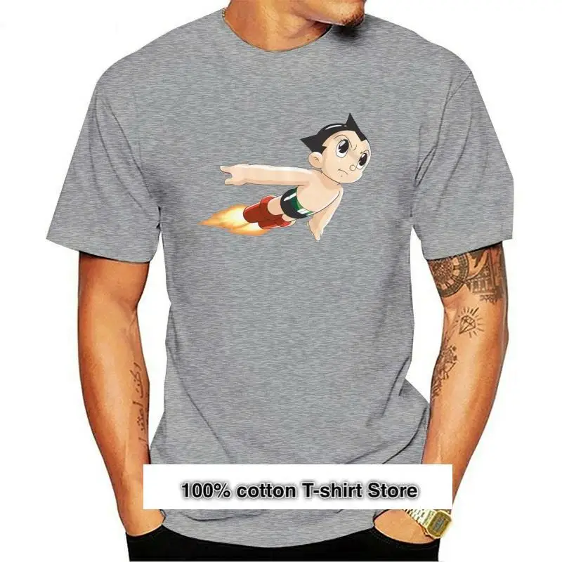 

Camiseta de Astroboy para adultos, camisa de dibujos animados de Robot Astro Boy, tallas de niños, novedad