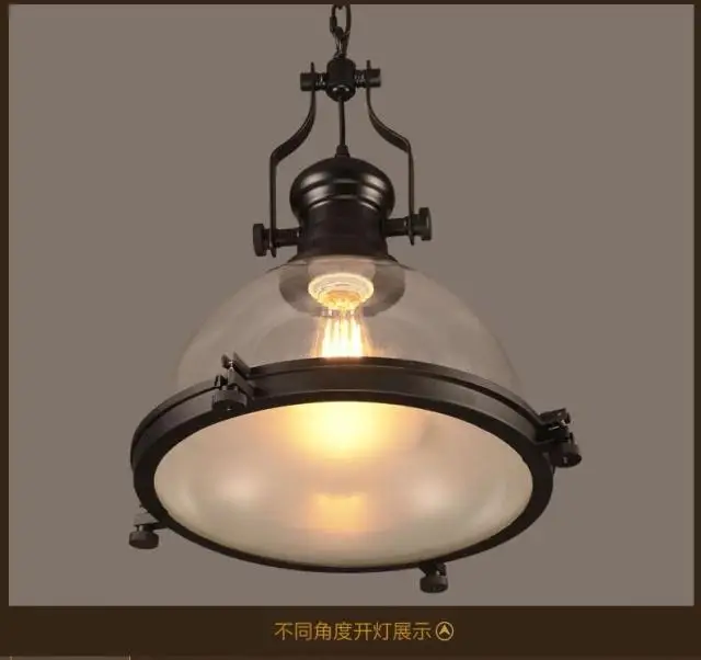 Лофт творческий ретро ресторан бар Кантри стиль кованого железа балкон