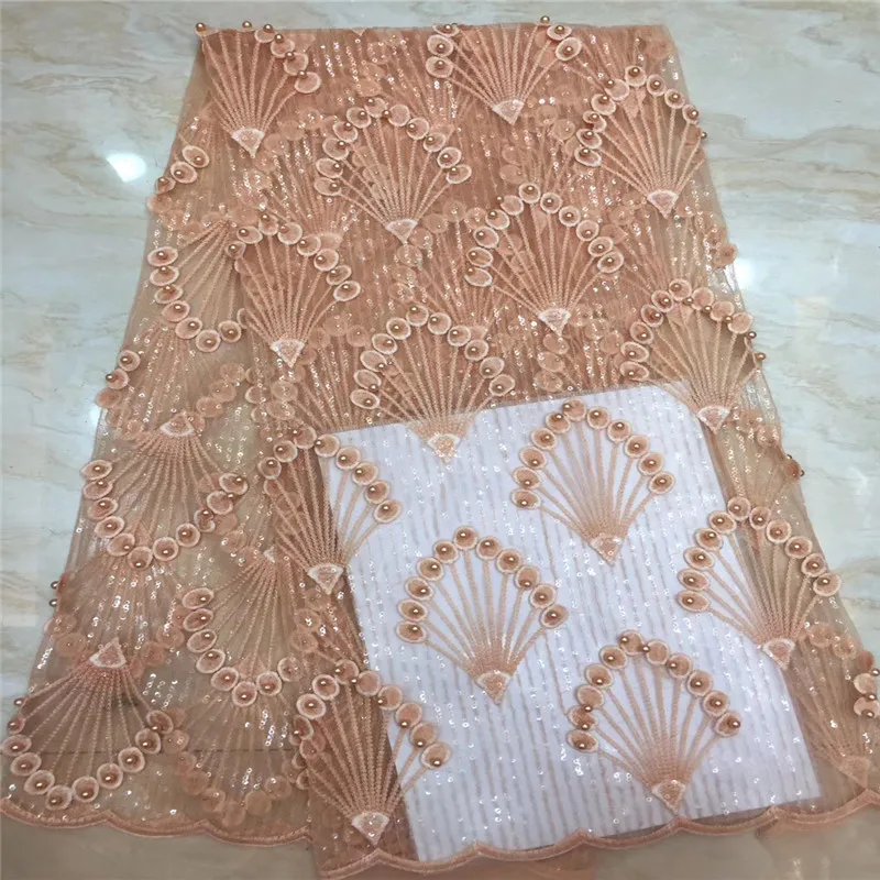 

Cassiel Hot Salel African Lace Fabric High Quality Royal Blue Lace nigerian lace fabric 2019 high quality lace With Beade