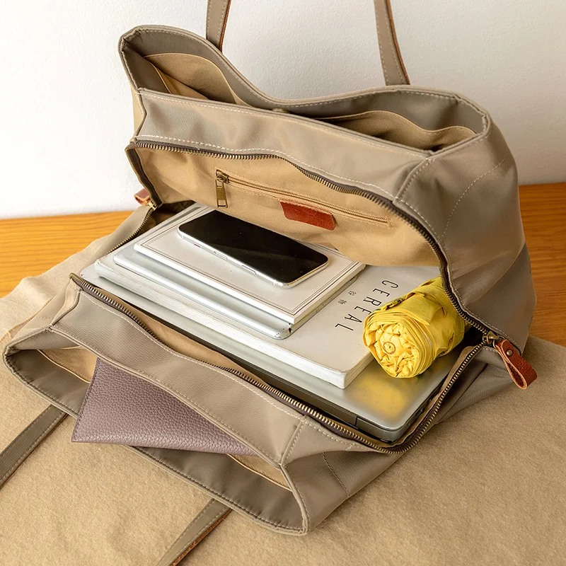 

Women Oxford Handbag Nylon Large Capacity Waterproof Ladies Tote Bag Canvas Korean Female Traval Casual Shoulder Bag