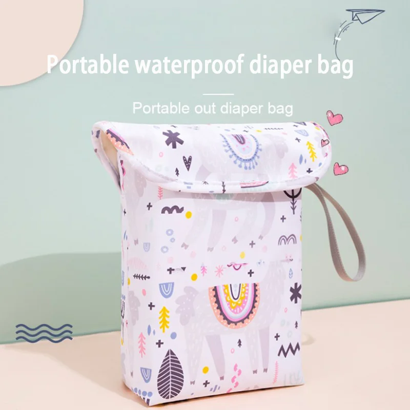 Сумки для детских подгузников сумка одноразовых многоразовых модная хранения