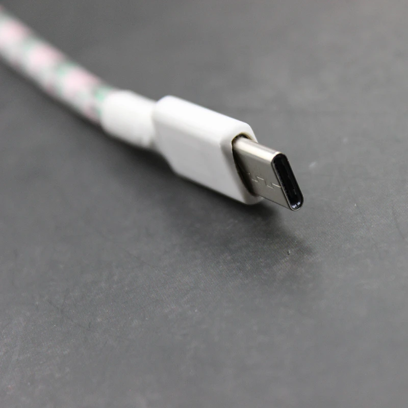 IDOBAO цветной нейлоновый USB тип C механическая клавиатура данных кабель порт