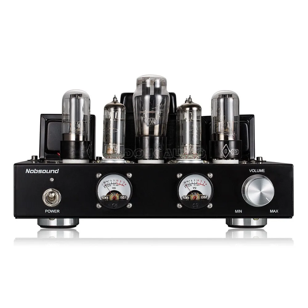 Douk audio 6P1 вакуумная трубка, усилитель мощности Hi-Fi стерео одноконечный класс а встроенный усилитель для наушников