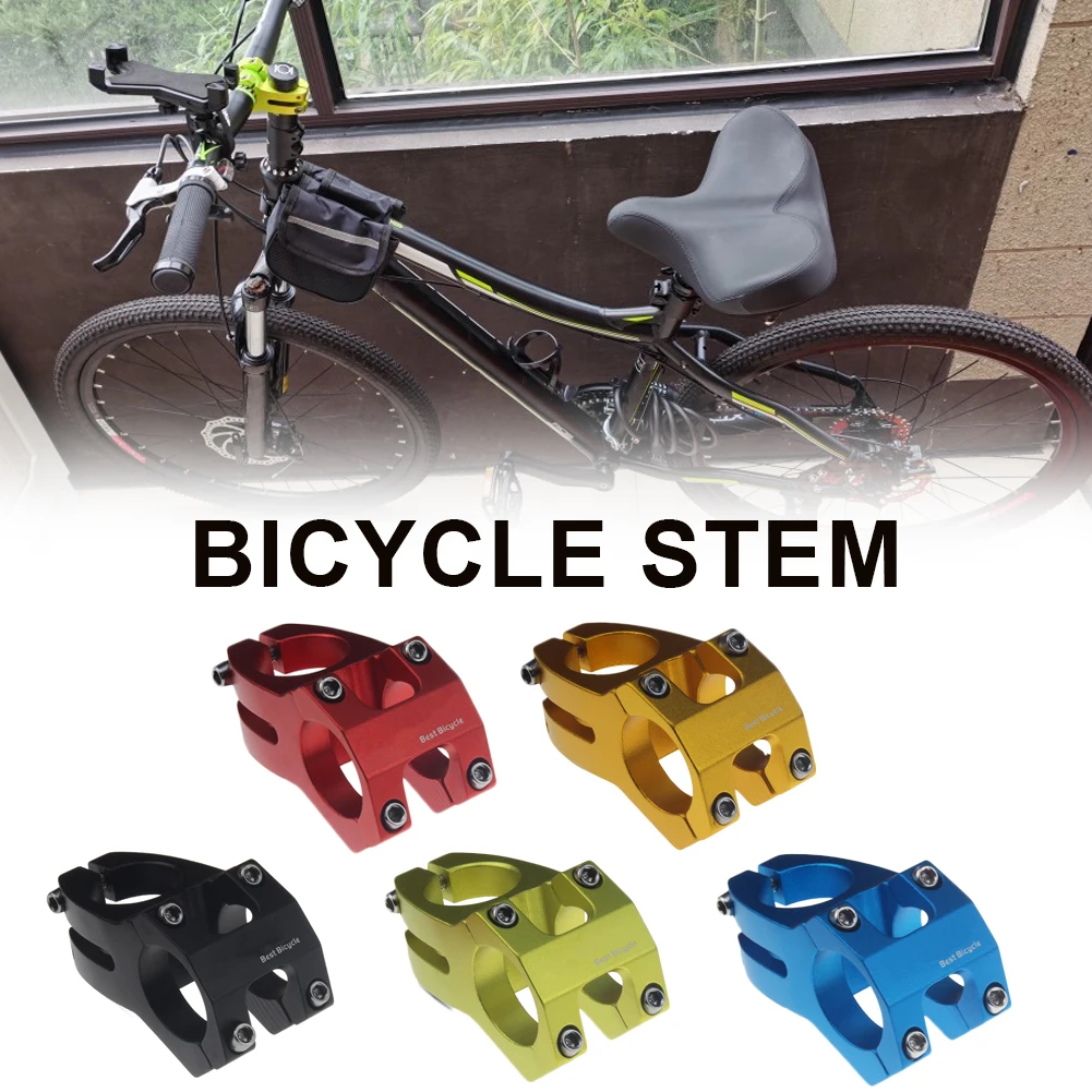 

31.8mm Bike Stem Aluminium Alloy Short Handlebar Stem For Most Bicycle, Road Bike MTB BMX Mountain Bike Parts de montaÃ±a