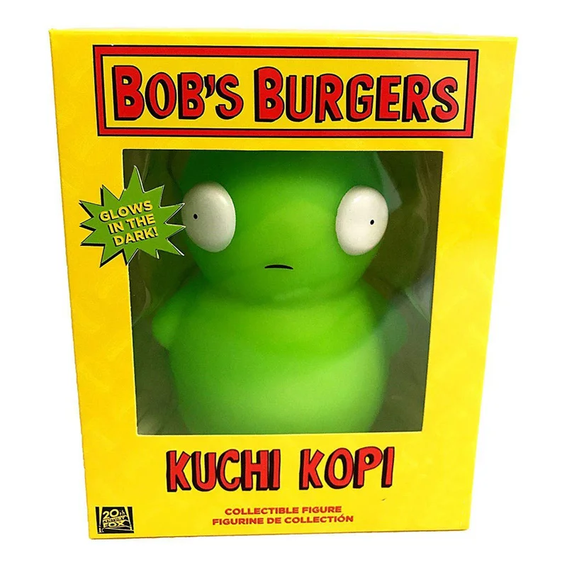 Куклы-бургеры Bobs игрушки Kuchi Kopi светится в темноте Виниловая фигурка 5 дюймов |