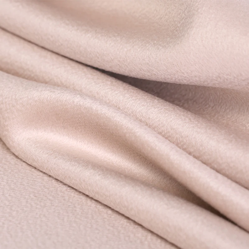 

Quality 155CM Wide 750G/M Weight Double-faced Water Wave Cashmere Wool Autumn and Winter Overcoat Fabric E1153