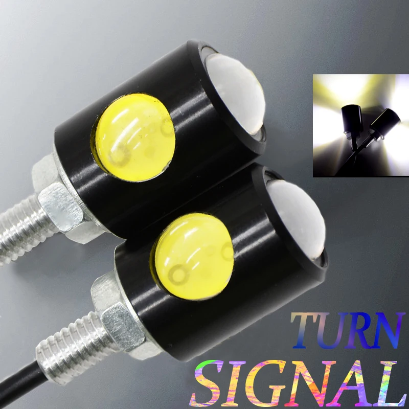 

Unversal Turn signals motorcycles in signal lamp Motorcycle Turn Signals Light LED For KAWASAKI KDX220 200 50 KLX125 300 KX125