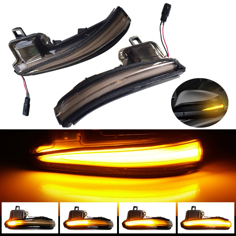 

Side Mirror LED Dynamic Turn Signal Light Sequential For Toyota Alphard Vellfire AH30 Tacoma 16-19 RAV4 2019 -20 Highlander 2020