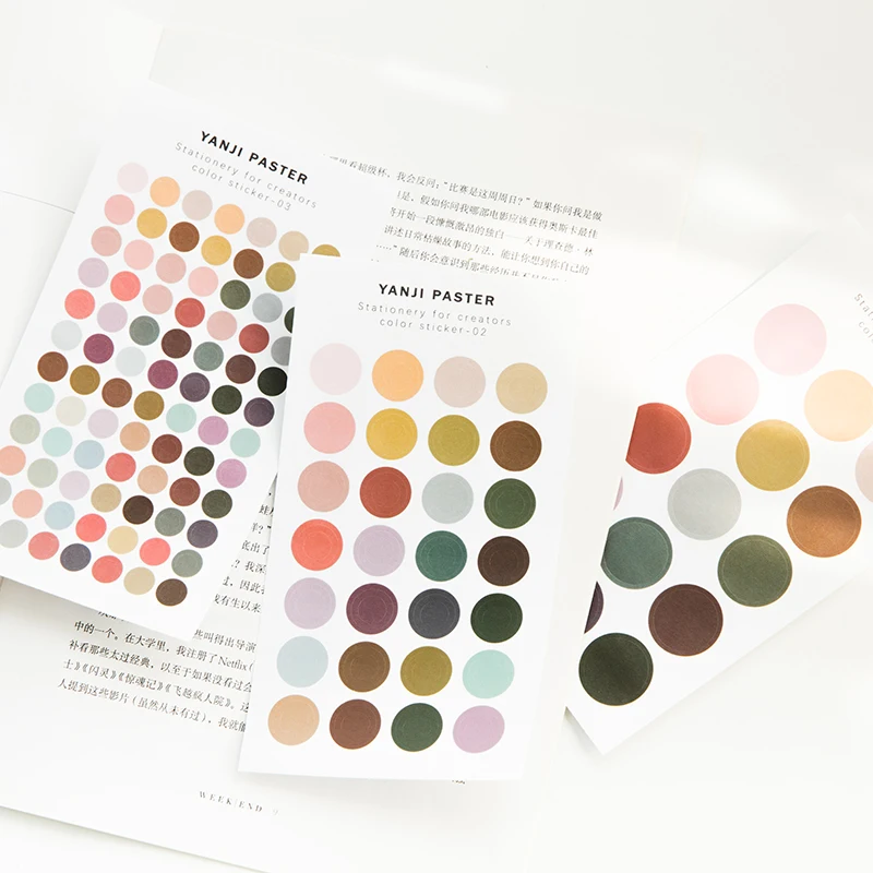 Стикеры для дневника декоративные наклейки с рисунком сакуры хризантемы