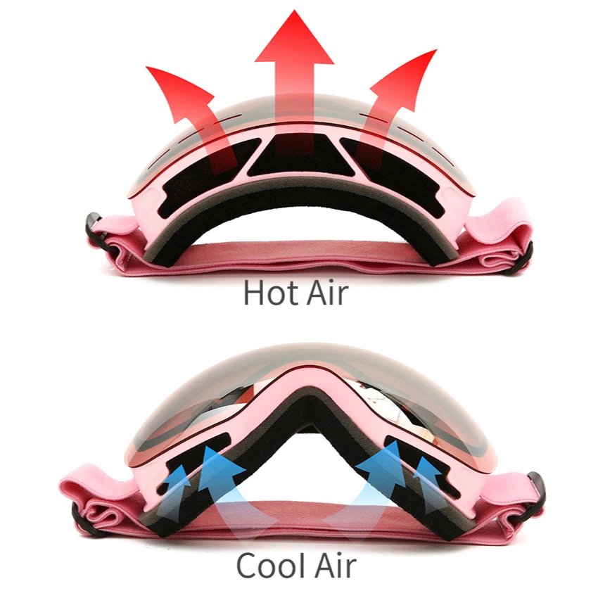 

Ski Goggles Men Women Snowboard Goggles Glasses for Skiing UV400 Protection Skiing Eyewear Snow Glasses Anti-fog Ski Mask
