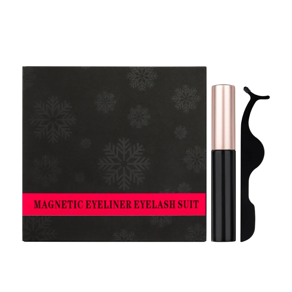 Набор из 5 магнитных ресниц жидкая подводка для глаз и магнитные накладные