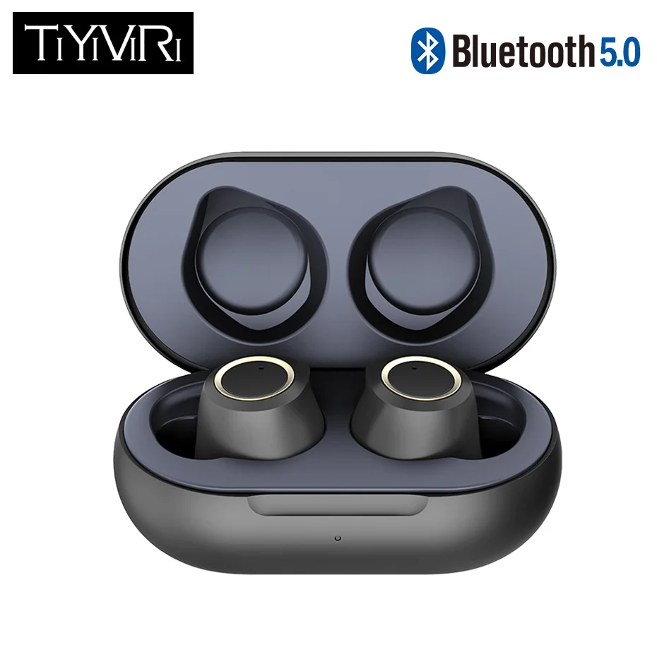 Миниатюрные наушники вкладыши in True Ear Buds TWS Twins Bluetooth 5 0 беспроводные с двойным