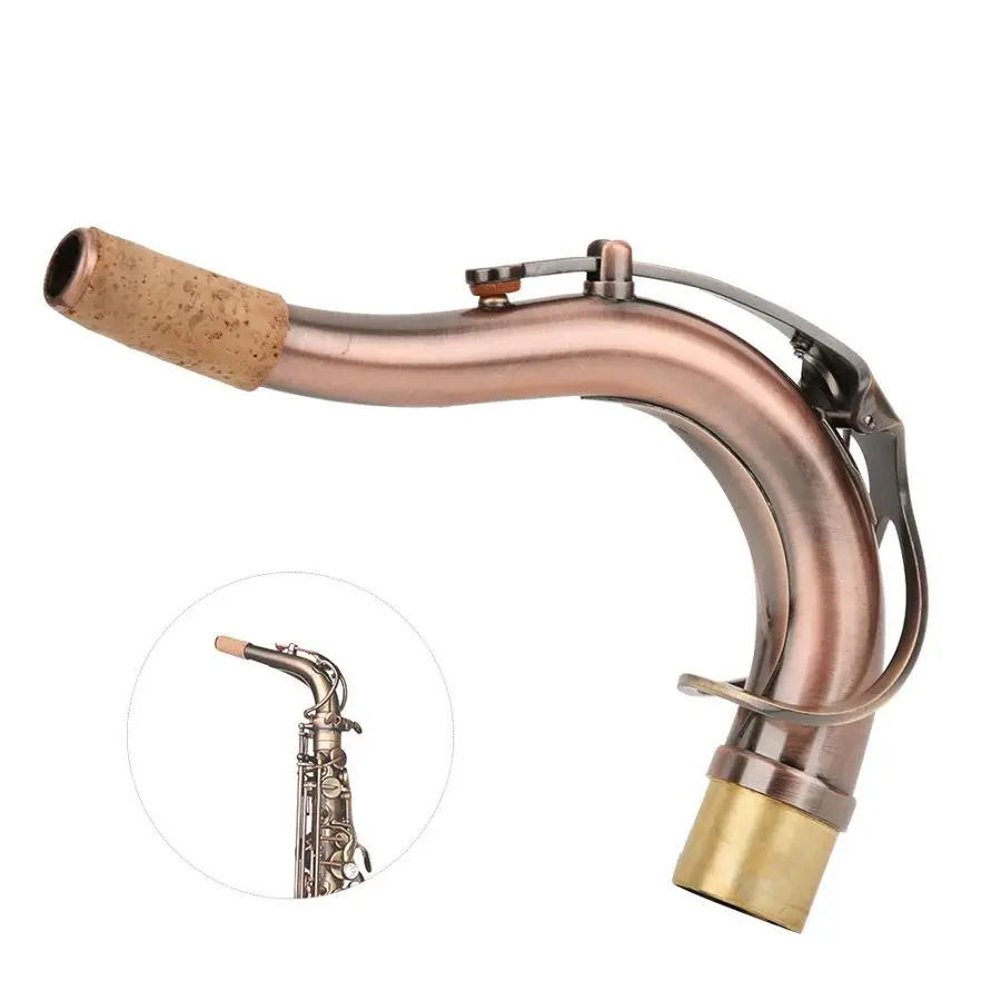 Аксессуары для саксофона на шею саксофон СГИБ шеи игровой аксессуар красная медь