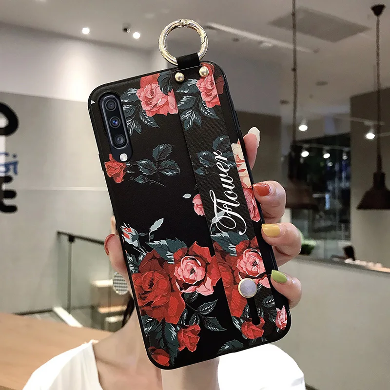 SoCouple чехол-браслет для samsung Galaxy S9 S8 S10 плюс A10 A20 A30 A40 A50 A60 A70 A7 Note 8, 9, 10, плюс автомобильный держатель телефона чехол
