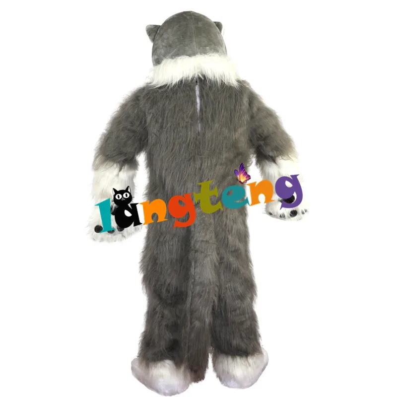 737 серый волк хаски маскарадный костюм косплей для взрослых и детей размер