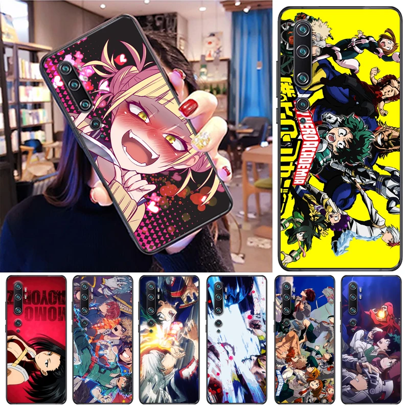 

My Hero Academia Dabi Shigaraki Tomura Boku Bakugou Katsuki Todoroki Shouto Phone Case For Xiaomi CC9e CC9 Pro Coque Back Cover