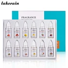 12 шт., ароматическое Масло кокоса, Эфирное набор эфирных масел, клубника, арбуз, ананас, лаванда, ароматизатор, масло для блеска для губ