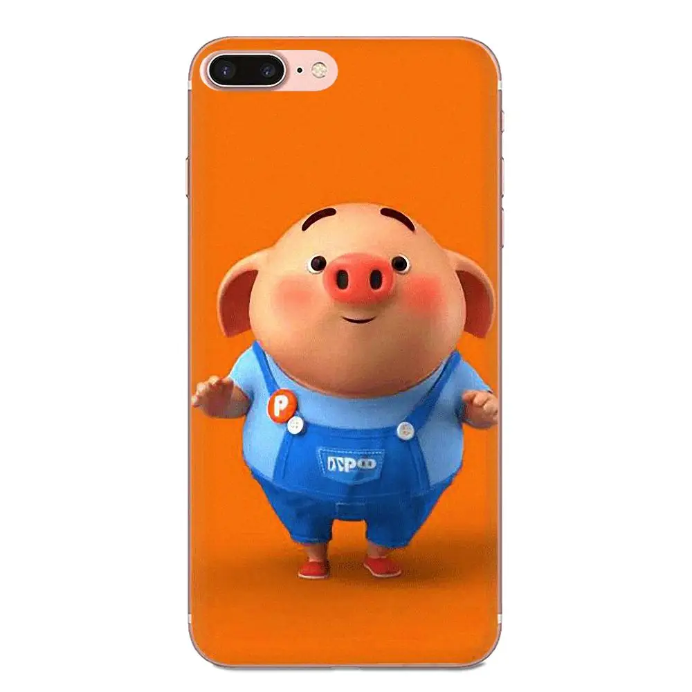 Мягкий ТПУ телефон для sony Xperia Z Z1 Z2 Z3 Z4 Z5 compact Mini M2 M4 M5 T3 E3 E5 XA XA1 XZ Premium Pig прекрасный |