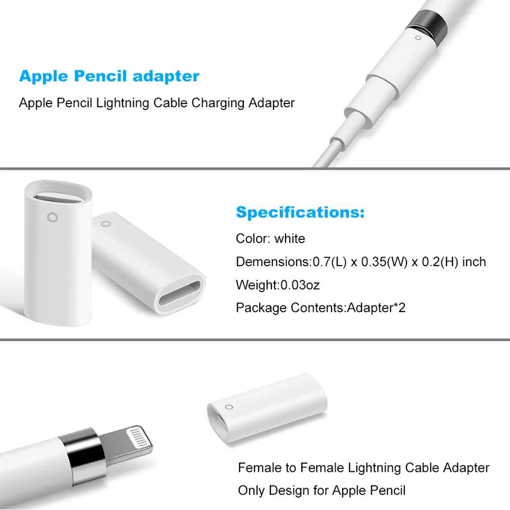 Новинка переходник зарядного устройства из АБС пластика гнездо для iPad Pro 12 9 10 5 7