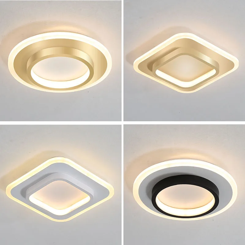 Маленький современный светодиодный потолочный светильник для домашнего