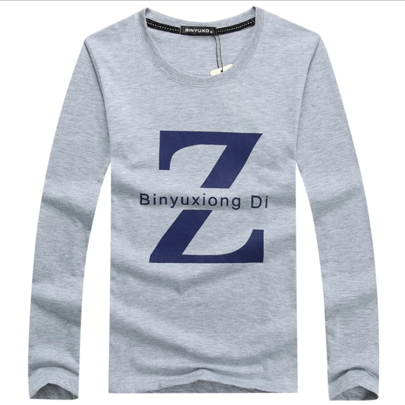 

Красивая Мужская футболка с длинным рукавом на весну и осень, Женская хлопковая рубашка с круглым вырезом