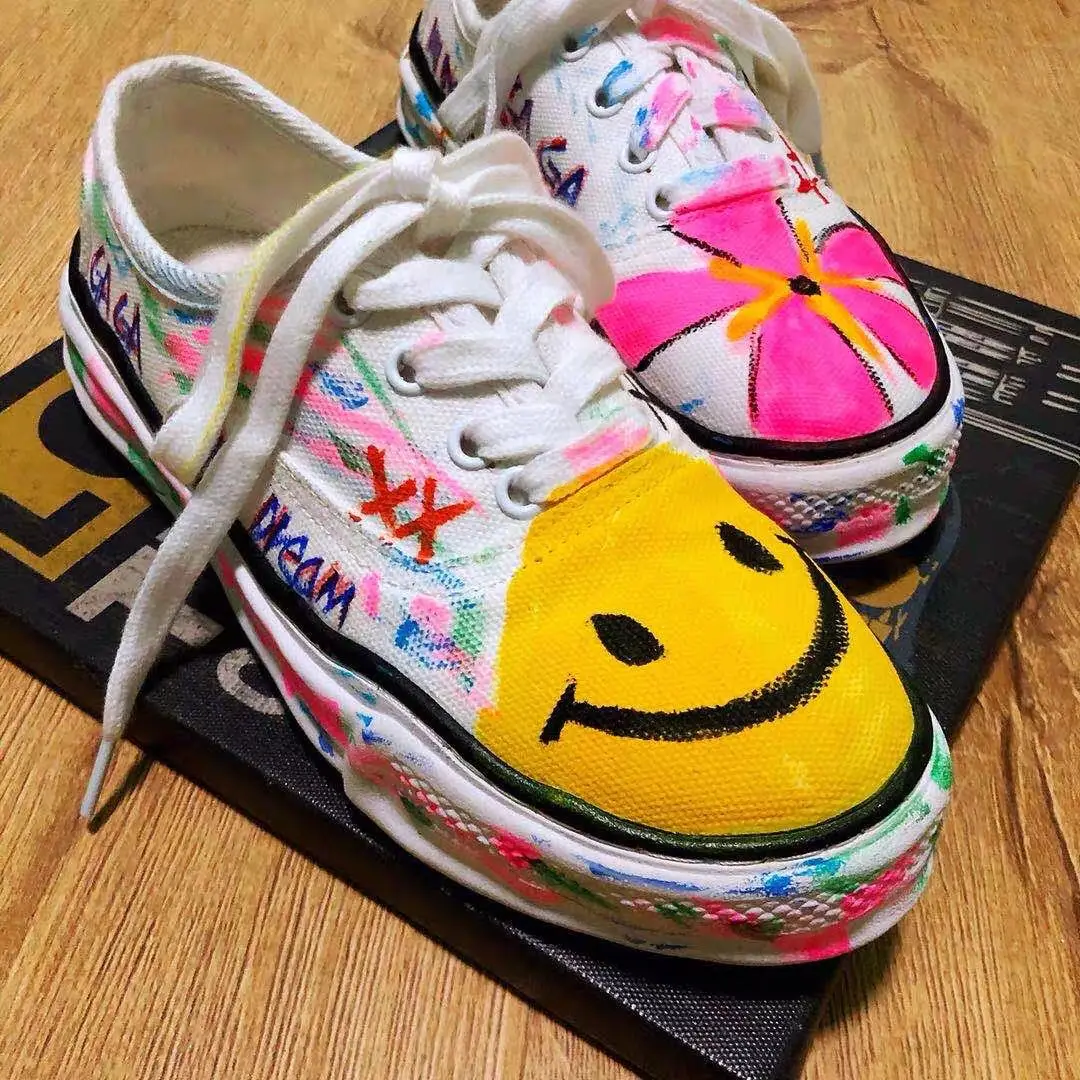 

Canvas shoes female ulzzang summer Korean version of the wild low-cut student flat shoes trend