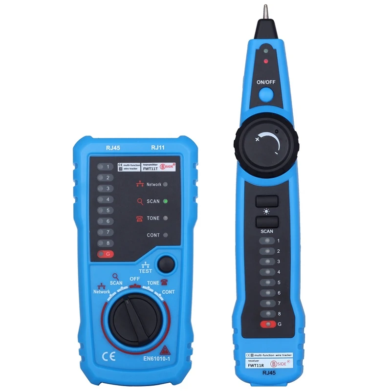 Тестер сетевого кабеля локальной сети Cat5 Cat6 RJ11RJ45 детектор телефонного провода