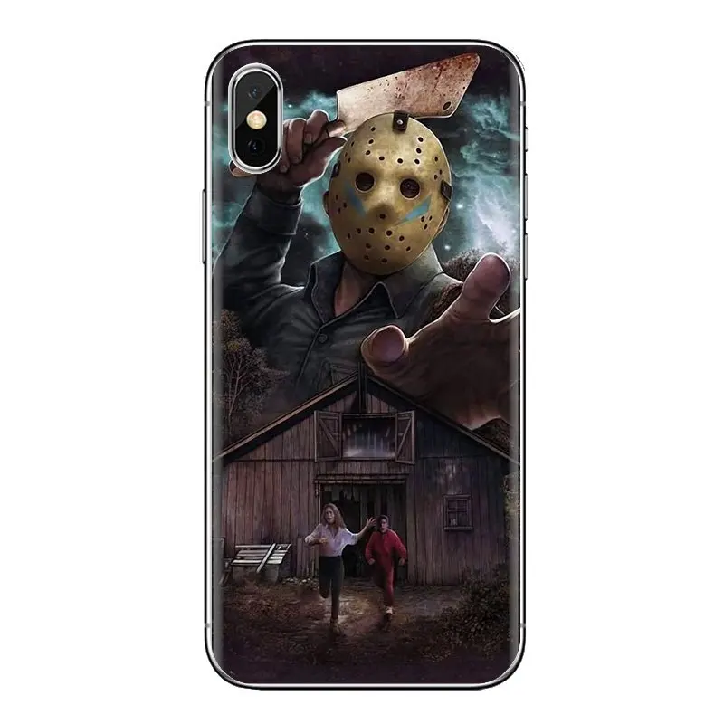 For Samsung Galaxy A3 A5 A7 A9 A8 Star A6 Plus 2018 2015 2016 2017 Silicone Phone Cases Cover Jason Vorhees Friday the 13th mask |