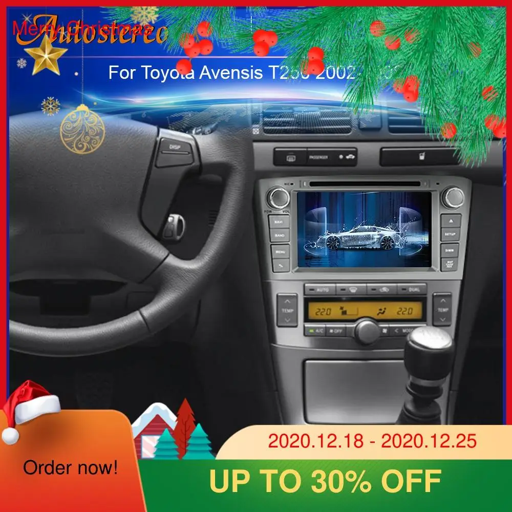 Koop Uk Voorraad Android 10 16G Car Dvd-speler Voor Toyota Avensis 2002-2008 T250 Gps Navigatie Multimedia Radio Tape Recorder Head Unit