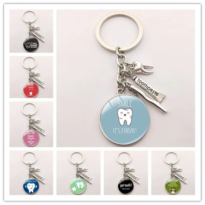 Брелок зуб с надписью Love Your подвеска на подарок|Брелоки| |