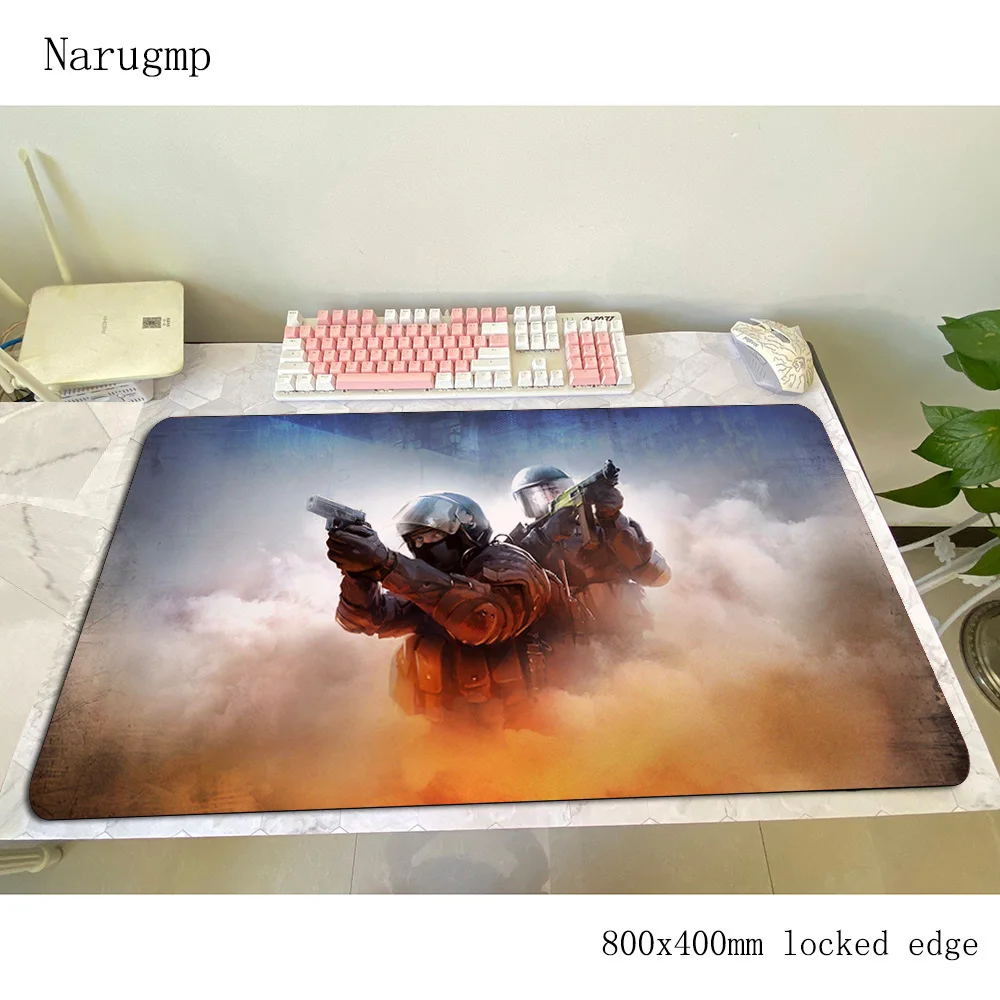 Коврик для мыши cs go 800x400x4 мм коврик компьютерной с массивным рисунком игровые