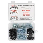 Набор пластиковых болтов для корпуса двигателя, для Honda CR 60, CR80, CR125, CR250, CRF150, CRF 250, CRF250R, CRF 450R