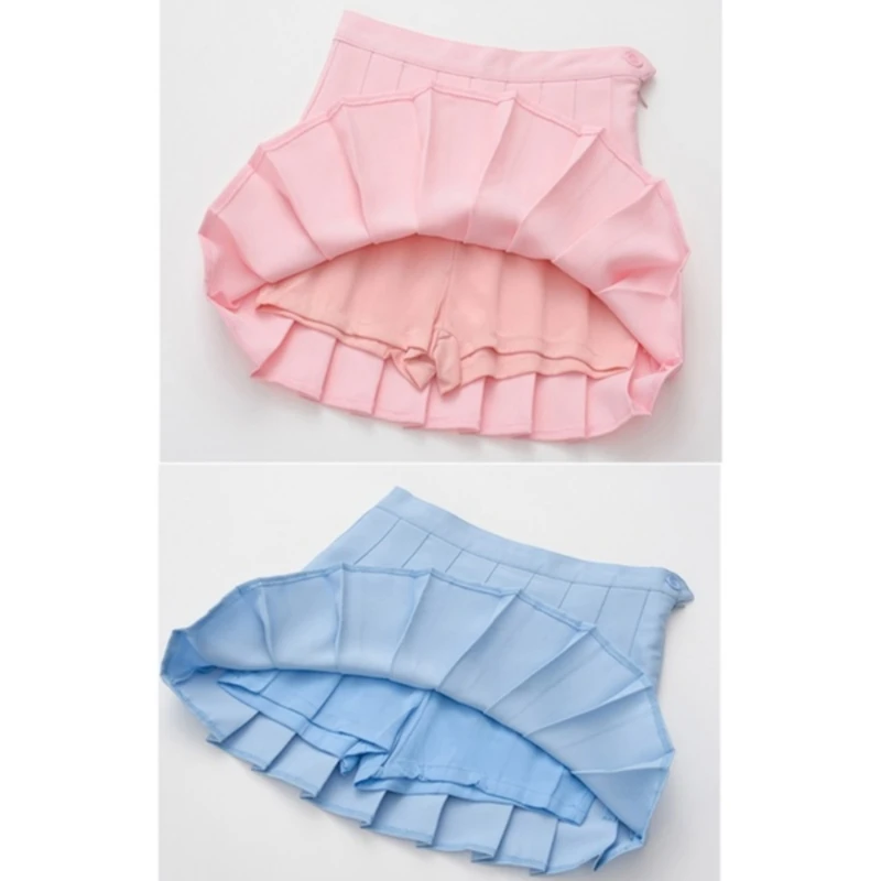 

Pleated Skirt Student 2021 Autumn Winter Preppy White Black Short Skirt Cute Korean Ladies High-waisted A Line Skirts Asian Size