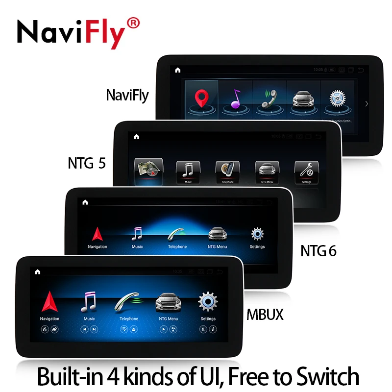 NaviFly Android 10 0 автомобильный DVD GPS плеер для Mercedes Benz GLK Class X204 GLK220 GLK300 GLK350 2008-2015 MSM8953 4G +