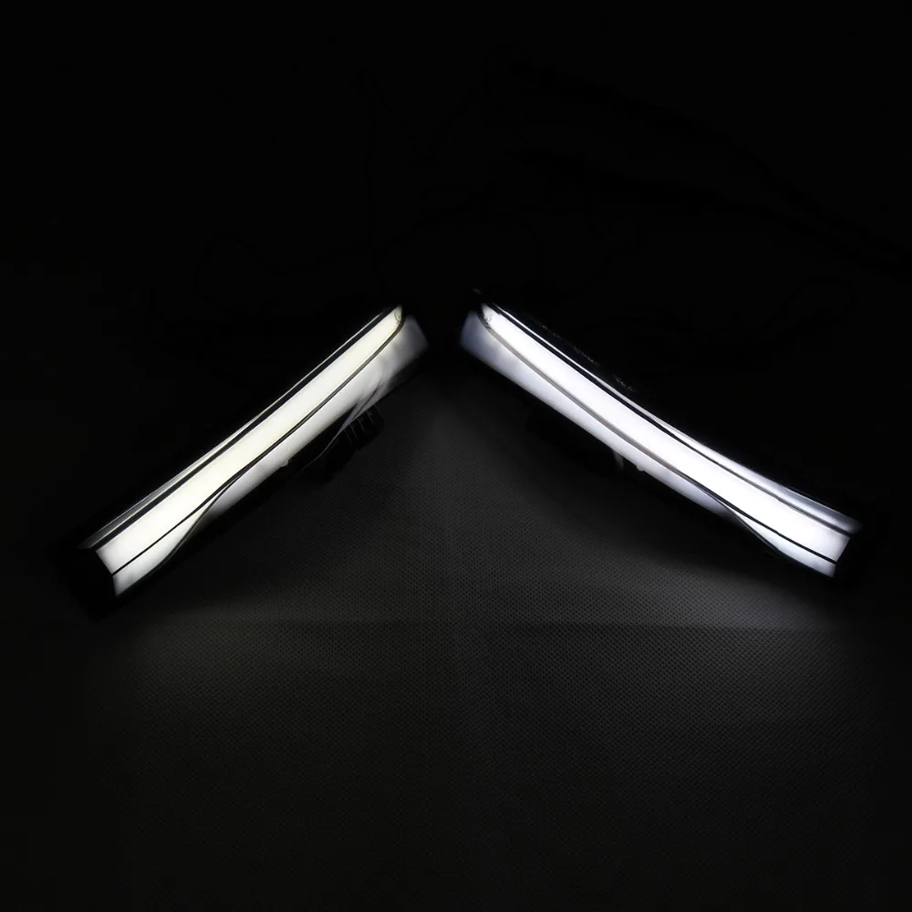 Лампы для зеркала заднего вида Volvo V40 12-19 V60 10-19 S60 12-18 S80 XC60 16-18 Белый DRL Желтый