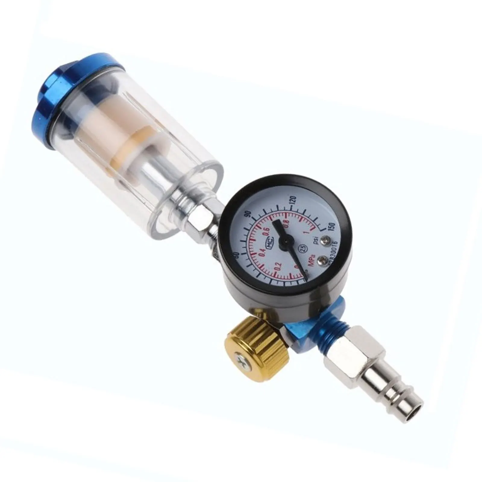 

Spray Gun Air Regulator Pressure Gauge Online Water Collector Filter Tool EU Adapter Pneumatic Spray Gun Accessories