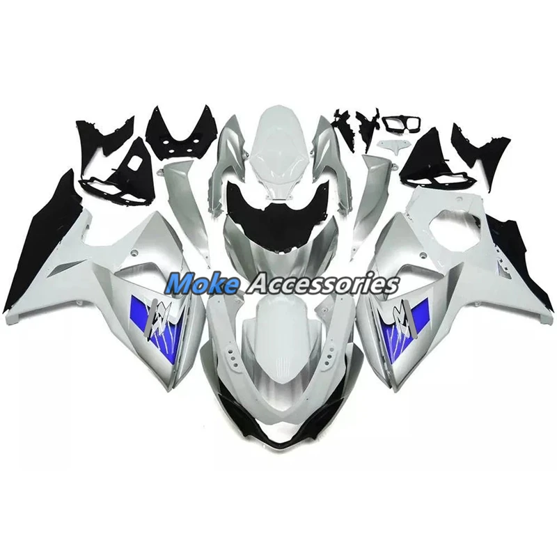 

Motorcycle Fairings Kit Fit For Gsxr1000 2009 2010 2011 2012 2013 2014 2015 2016 Bodywork Set High Quality Silver White Black
