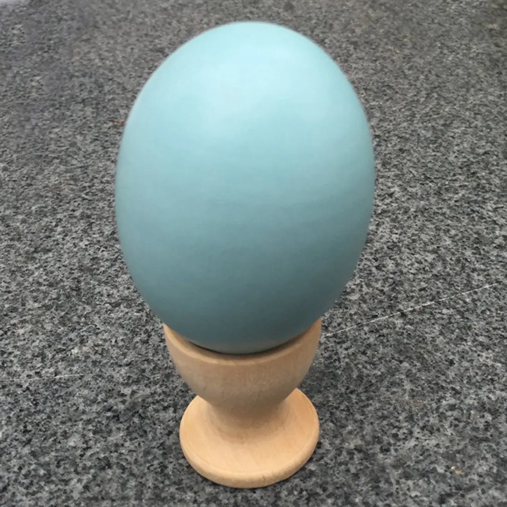 Красочные Ультра реалистичные DIY моделирование Деревянное яйцо цельное Дерево