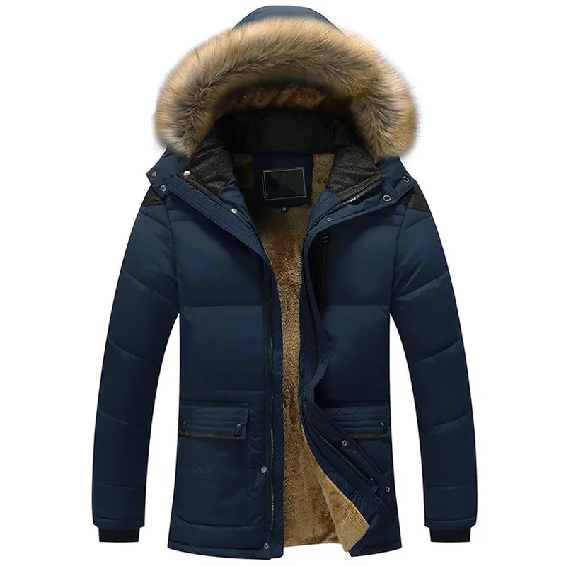Зимняя куртка мужская теплая
