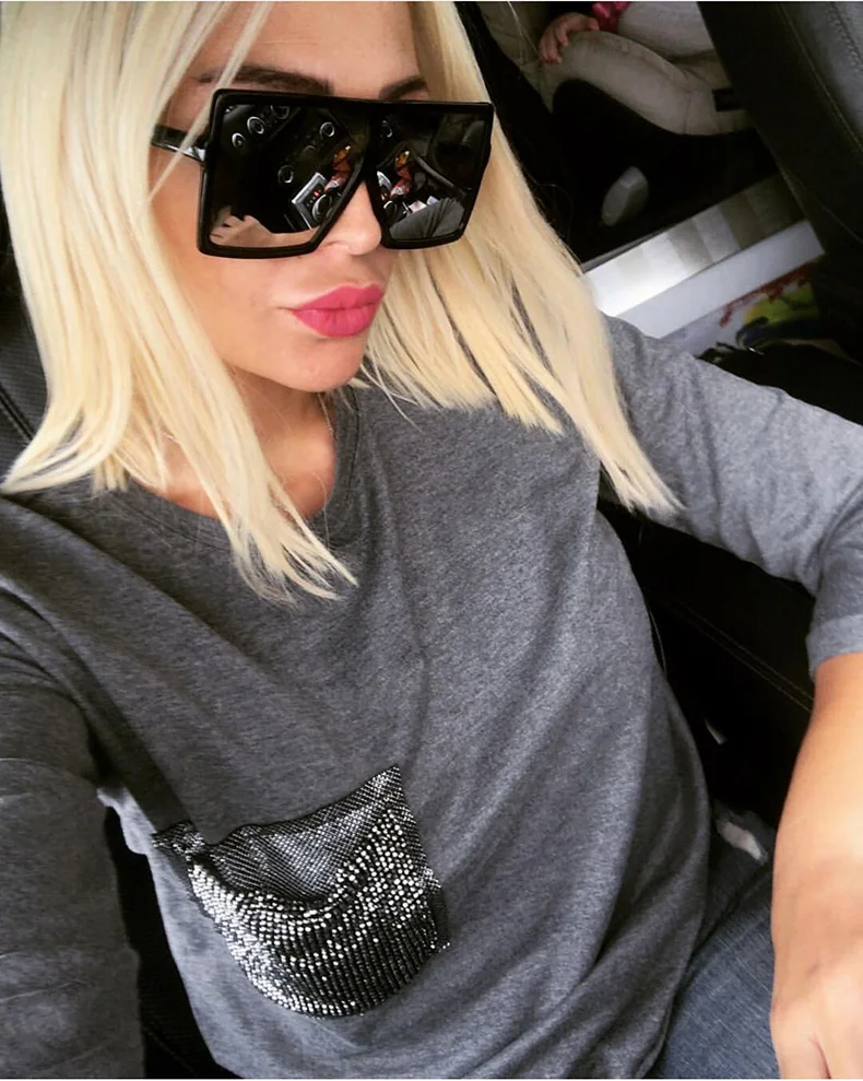 

Extra Big Sunglasses for woman and man Ladies oversized Shades Fashion Cheap Designer Cheap Glasses hot brand Clear Frame Sale