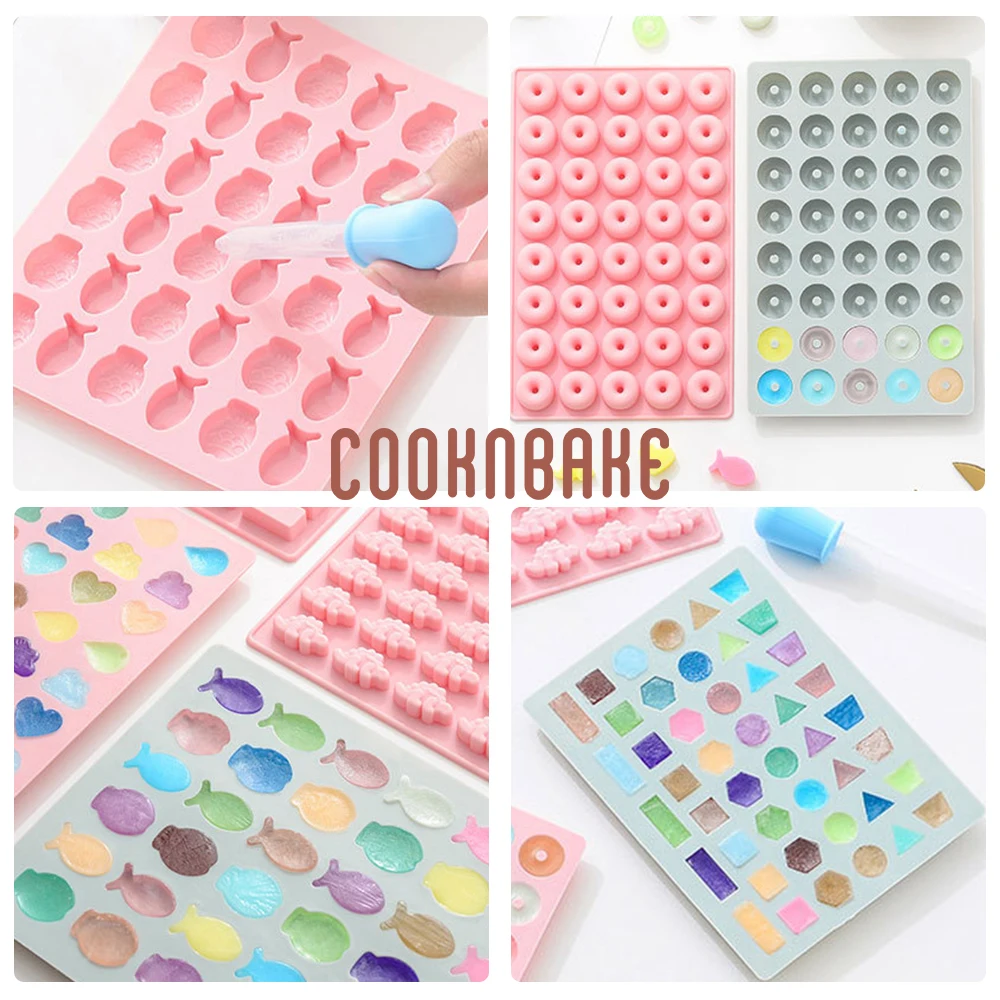 COOKNBAKE силиконовая форма для мастики поднос льда Мини Круглая квадратная конфет и