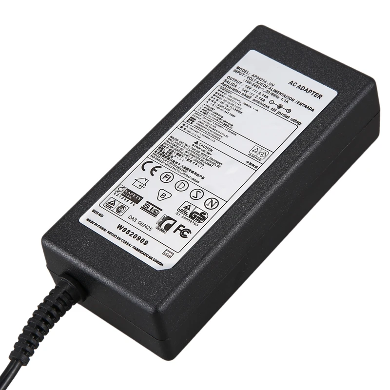 14V 2.14A AC DC адаптер зарядное устройство для Samsung монитор S19B150N S19B360 14V2.14A S22B360HW ADM3014