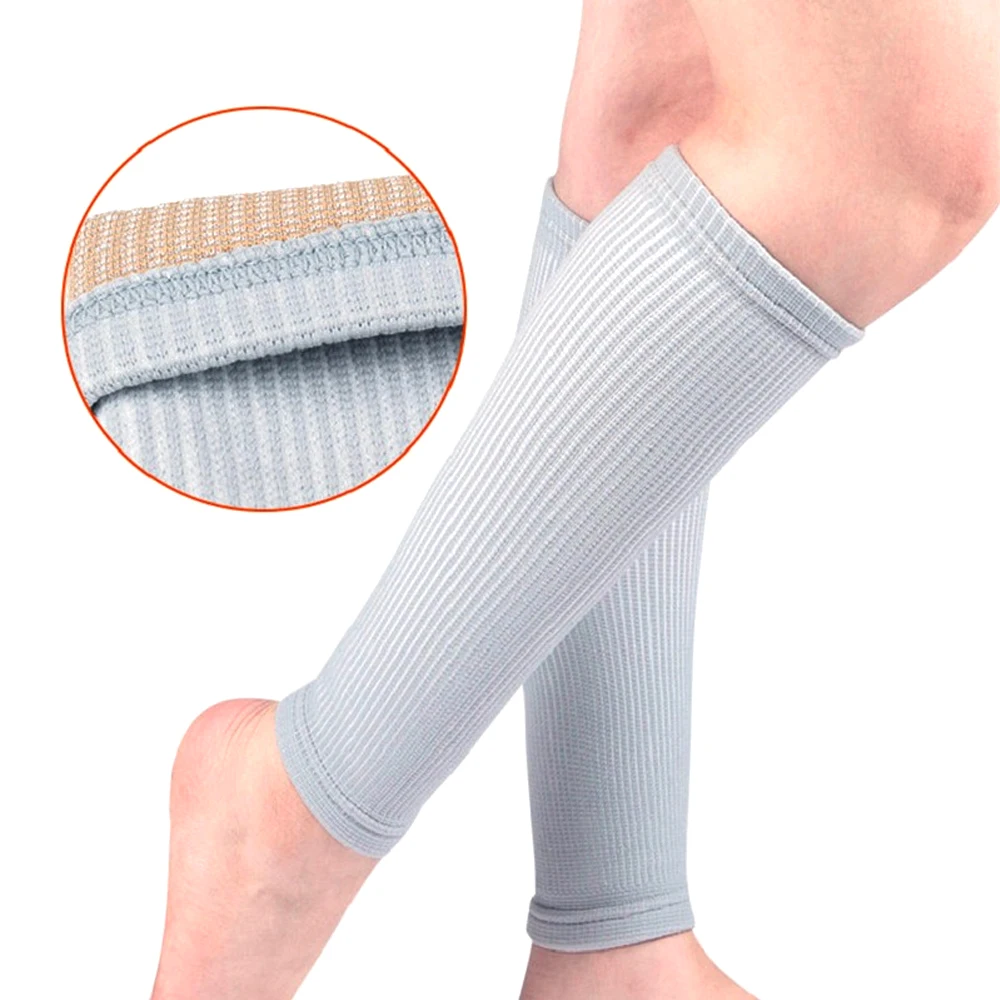 

1Pair Calf Compression Sleeve Winter Calf Warmer Helps Shin Splints Guards Leg Sleeves For Running Footless Compression Socks