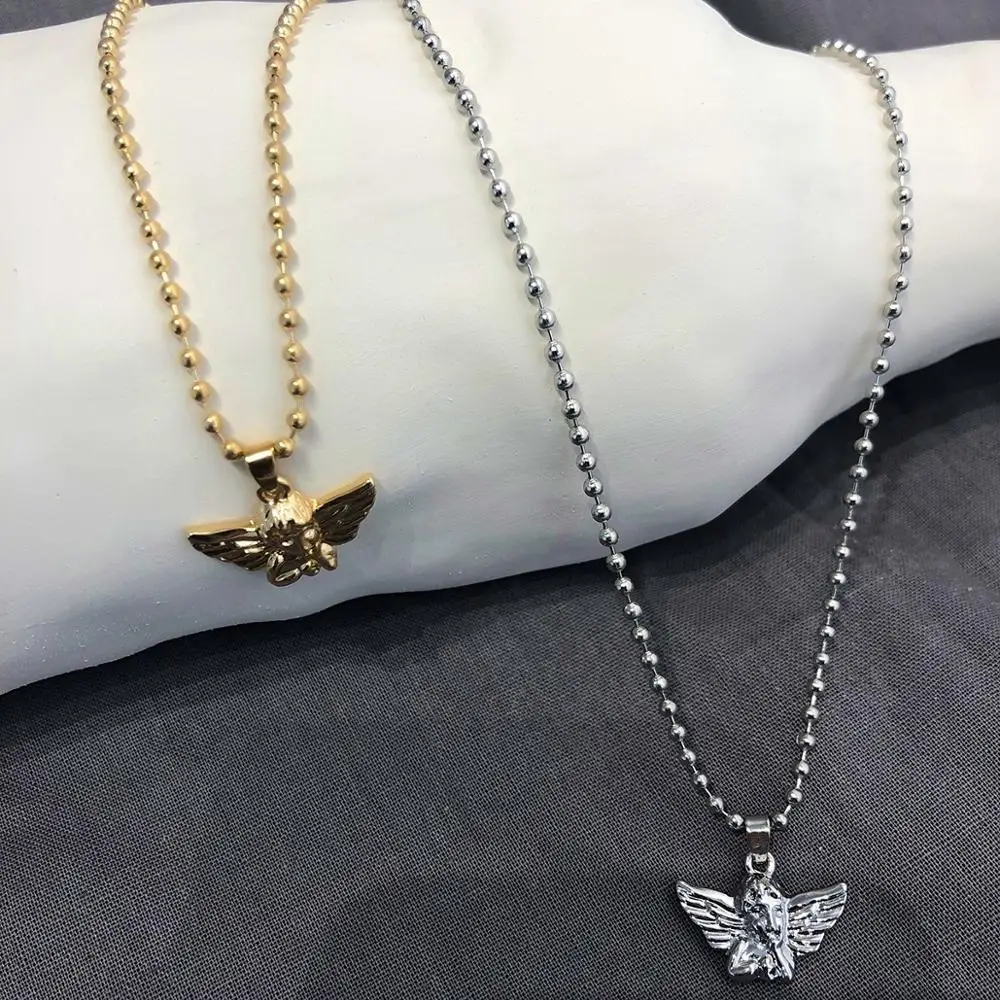 Новое модное ожерелье-чокер с подвеской в виде ангела экологически чистые бусины