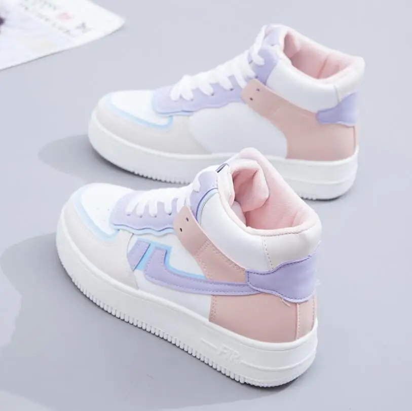 

2021 Summer Women Sneakers White Tennis Women Shoes Canvas Slip on Female Row Shoes Platform Flats Casual Ladies Vulcanize Shoes