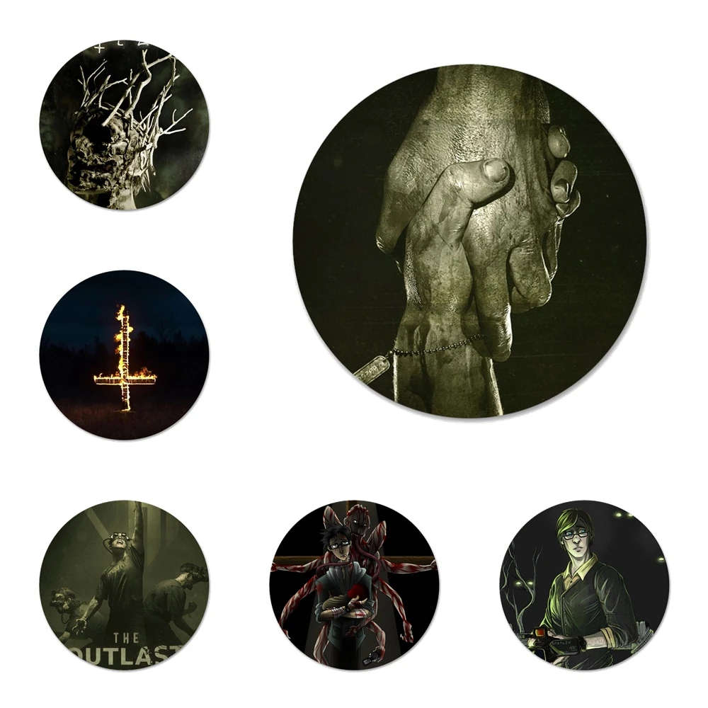 Страшная игра Outlast 2 значок для одежды рюкзака украшение в подарок | Дом и сад