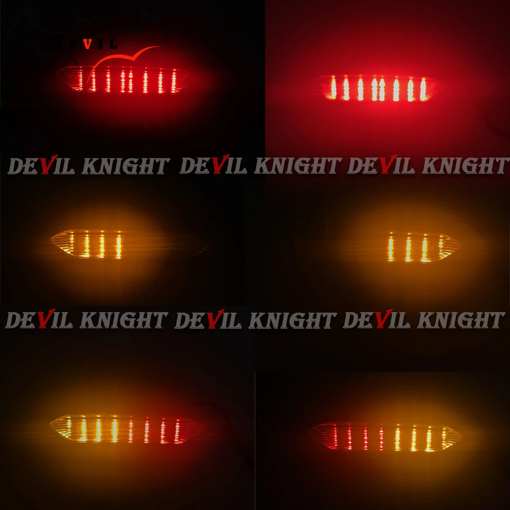 

For Yamaha YZF R1 2002 2003 Rear Tail Light Brake Turn Signals Integrated LED Light Motorcycle Accessories WR250R X XVS1300